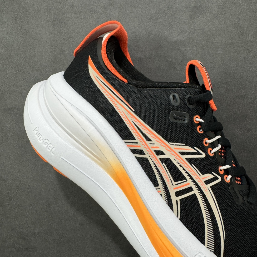 图片[6]-【公司级】Asics Gel-Nimbus 28 舒适防滑耐磨低帮休闲跑步鞋 鞋底采用了轻质发泡材料 并在后跟和前掌处采用了ASICS亚瑟士核心科技-GEL缓震胶 赋予鞋款强大的缓冲性能 提供了更柔软舒适的穿着体验 而在原有设计的启发之上 此次鞋款采用更贴合当今潮流趋势的材料和创新技术 展现出纽约充满活力的都市精神 货号：1011C127-100 尺码：36 37 37.5 38 39 39.5 40.5 41.5 42 42.5 43.5 44 45 46 47 编码：AMB250260-选品中心