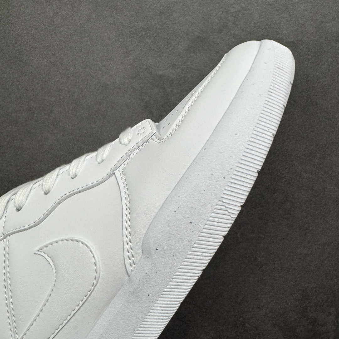 图片[5]-【公司级】Nike SB Force 58 是一款结合了经典篮球元素与滑板功能的鞋款。鞋身采用帆布、麂皮与冲孔细节，致敬传统篮球风格，呈现出复古又时尚的外观。加厚鞋舌设计提升穿着舒适度，内侧弹性衬布提供稳固贴合感，即使鞋带松脱也能保持鞋子贴合脚型。全新杯式外底设计兼顾耐久性与灵活性，减少磨合时间，提升滑板体验。鞋底Tri-Star纹理提供出色的抓地力和灵敏脚感。 货号：DH7505-100 尺码：36 36.5 37.5 38 38.5 39 40 40.5 41 42 42.5 43 44 45 编码：XSB220230-选品中心