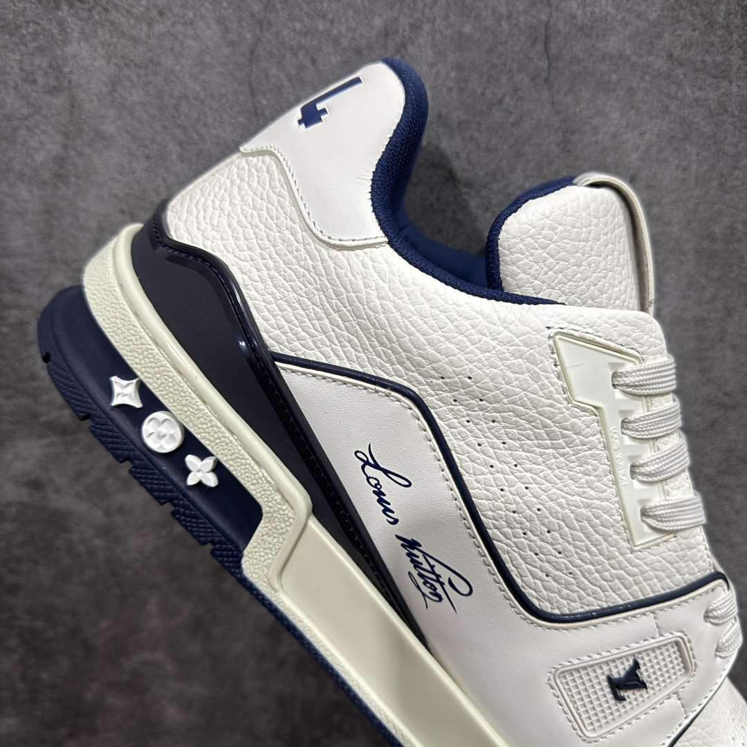 图片[7]-【XC版本】Louis Vuitton LV Trainer系列 新配色入库上架 市场货一堆的东西没必要做文案吹嘘 实拍如图 所见即所得 细节细揣摩 让你感受真正的好货 尺码： 39 40 41 42 43 44 45 46-选品中心