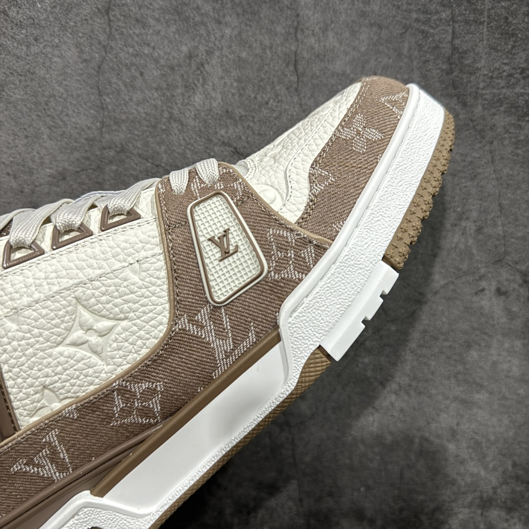 图片[6]-【XC版本】Louis Vuitton LV Trainer系列 新配色入库上架 市场货一堆的东西没必要做文案吹嘘 实拍如图 所见即所得 细节细揣摩 让你感受真正的好货 尺码： 39 40 41 42 43 44 45 46-选品中心