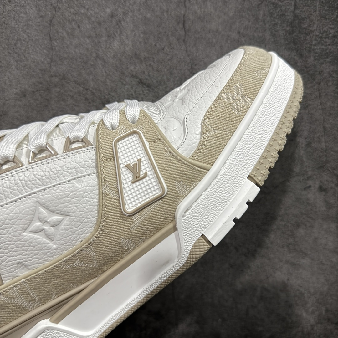 图片[6]-【XC版本】Louis Vuitton LV Trainer系列 新配色入库上架 市场货一堆的东西没必要做文案吹嘘 实拍如图 所见即所得 细节细揣摩 让你感受真正的好货 尺码： 39 40 41 42 43 44 45 46-选品中心