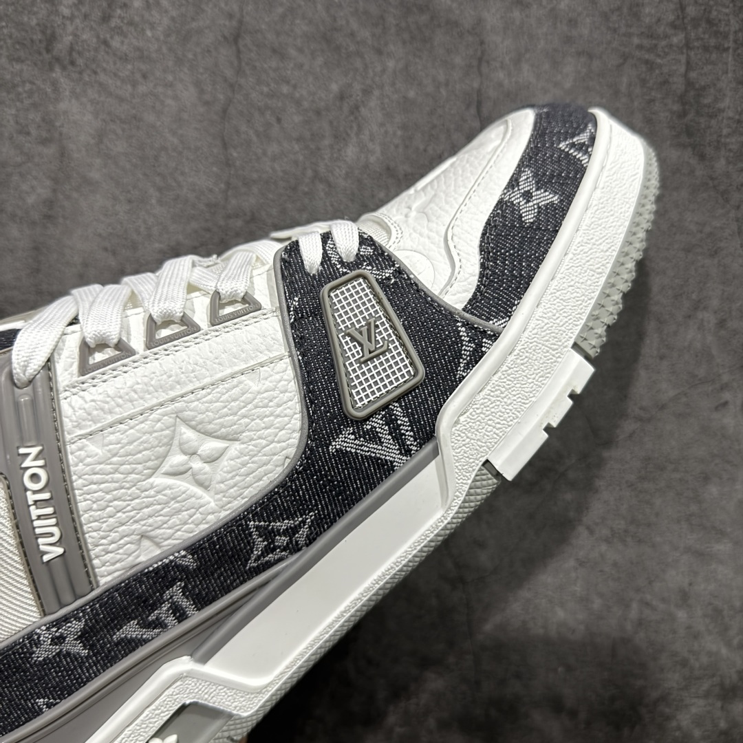 图片[6]-【XC版本】Louis Vuitton LV Trainer系列 新配色入库上架 市场货一堆的东西没必要做文案吹嘘 实拍如图 所见即所得 细节细揣摩 让你感受真正的好货 尺码： 39 40 41 42 43 44 45 46-选品中心