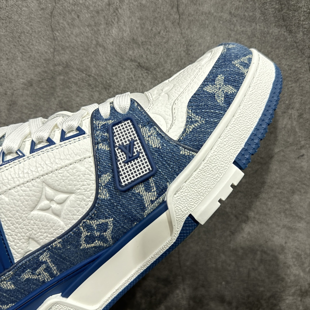 图片[6]-【XC版本】Louis Vuitton LV Trainer系列 新配色入库上架 市场货一堆的东西没必要做文案吹嘘 实拍如图 所见即所得 细节细揣摩 让你感受真正的好货 尺码： 39 40 41 42 43 44 45 46-选品中心