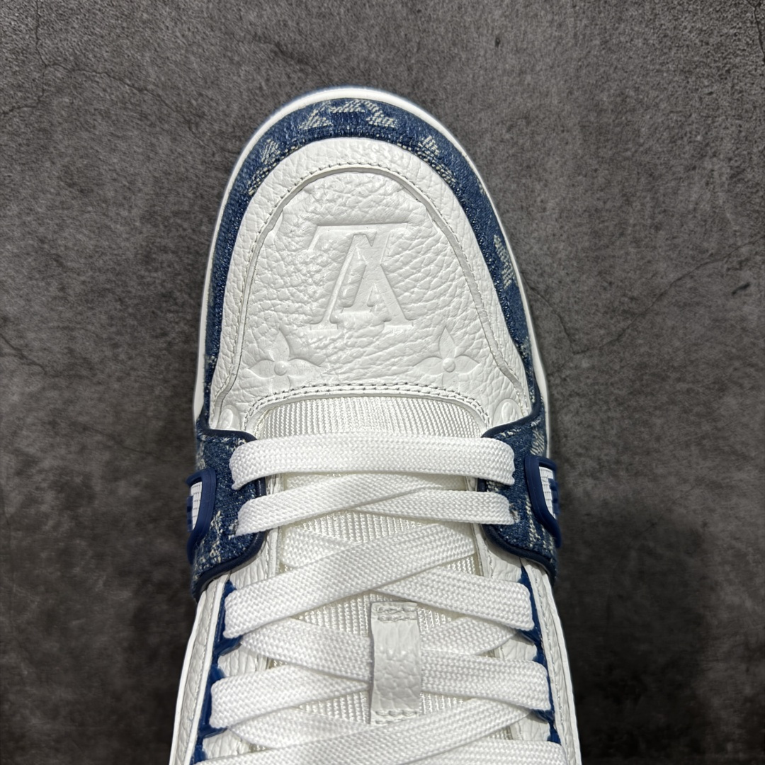 图片[5]-【XC版本】Louis Vuitton LV Trainer系列 新配色入库上架 市场货一堆的东西没必要做文案吹嘘 实拍如图 所见即所得 细节细揣摩 让你感受真正的好货 尺码： 39 40 41 42 43 44 45 46-选品中心