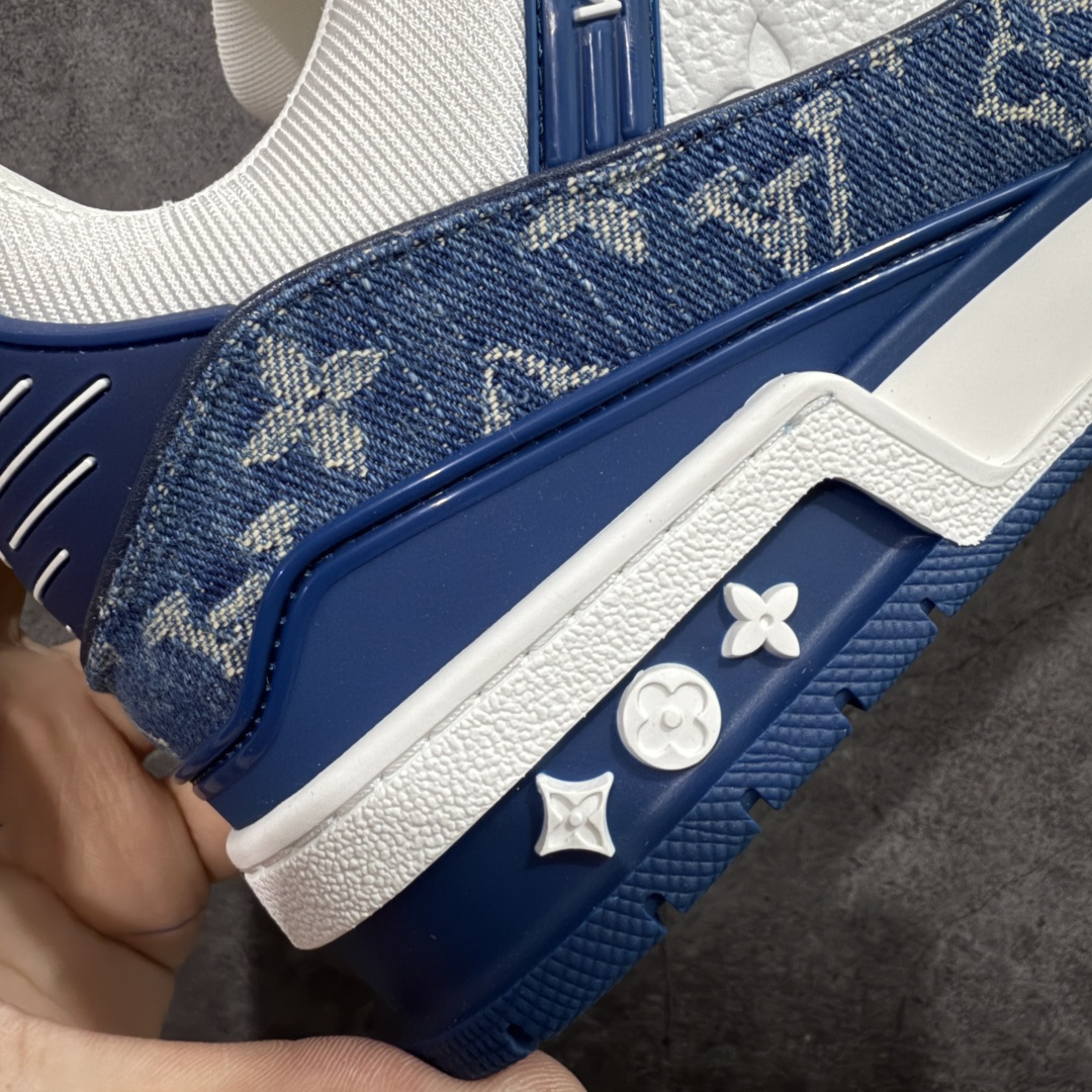 图片[3]-【XC版本】Louis Vuitton LV Trainer系列 新配色入库上架 市场货一堆的东西没必要做文案吹嘘 实拍如图 所见即所得 细节细揣摩 让你感受真正的好货 尺码： 39 40 41 42 43 44 45 46-选品中心