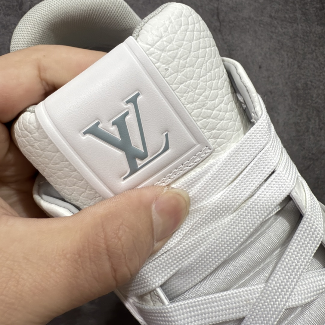 图片[6]-【XC版本】Louis Vuitton LV Trainer系列 新配色入库上架 市场货一堆的东西没必要做文案吹嘘 实拍如图 所见即所得 细节细揣摩 让你感受真正的好货 尺码： 39 40 41 42 43 44 45 46-选品中心
