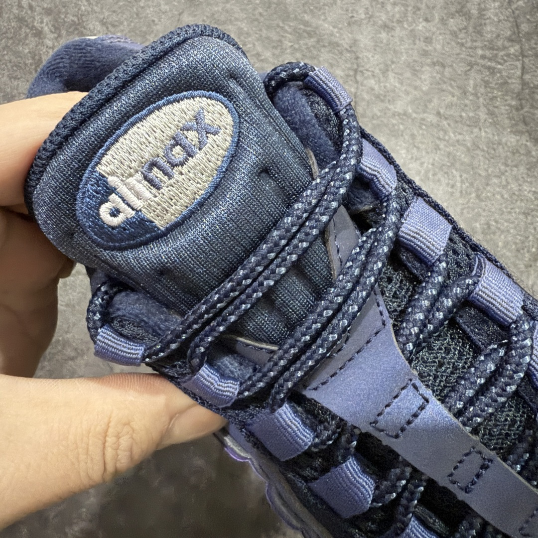 图片[7]-【KZ2.0版本】Nike Air Max 95 黑蓝 货号：IB1667-500 纯原大厂生产线出品 原厂材料 原厂楦头 市场正确版本 区分错版 尺码：40 40.5 41 42 42.5 43 44 44.545 46 47.5 48 48.5-选品中心
