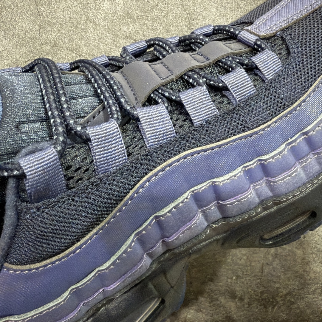 图片[5]-【KZ2.0版本】Nike Air Max 95 黑蓝 货号：IB1667-500 纯原大厂生产线出品 原厂材料 原厂楦头 市场正确版本 区分错版 尺码：40 40.5 41 42 42.5 43 44 44.545 46 47.5 48 48.5-选品中心