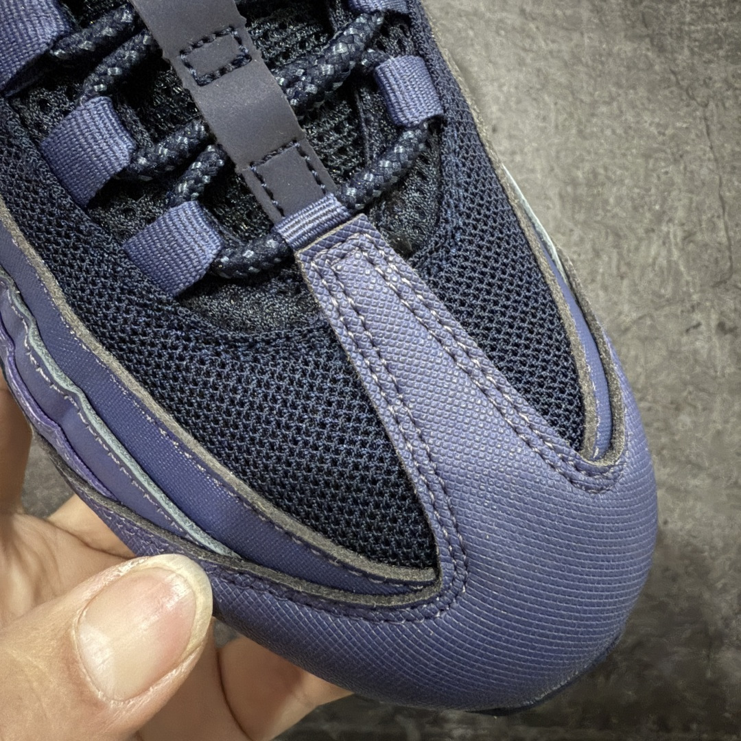 图片[6]-【KZ2.0版本】Nike Air Max 95 黑蓝 货号：IB1667-500 纯原大厂生产线出品 原厂材料 原厂楦头 市场正确版本 区分错版 尺码：40 40.5 41 42 42.5 43 44 44.545 46 47.5 48 48.5-选品中心