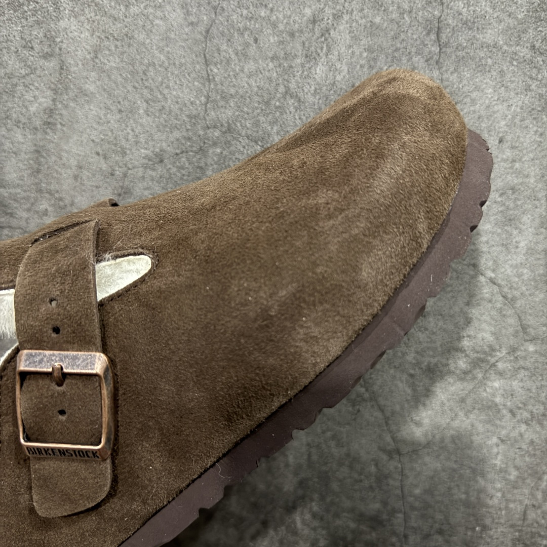 图片[6]-【莞顶G版】Birkenstock\\t 勃肯/博肯软木软底 羊毛一体休闲鞋 半拖 品质升级版 市场最好品质 十年ZP代工厂老师傅工艺 纯手工打造原汁原味博肯 市场最强版 没有之一 鞋面设计：选用陸丰A级进口羊皮毛，质地细腻，手感丰满；尺寸间障均匀，柔软，深度保暖；吸湿，进气，排汗 鞋子内里：化质澳洲羔羊皮分子结构可将水蒸气吸进多孔构体中，吸湿性好，透气性极住，保持脚底干爽 鞋底设计：型模EVA极富弹性，加持胎面设计，升级版独家私模，柔软回弹性好，耐折耐磨，防滑防踢 尺码： 35-45-选品中心