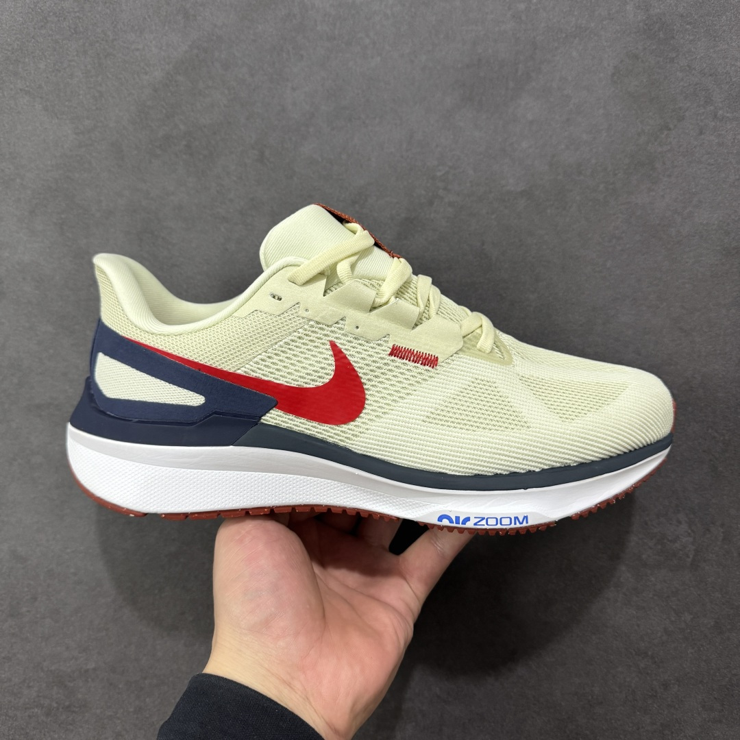 【公司级】Nk Air Zoom Structure 25 低帮轻量舒适减震透气跑步运动鞋 货号：DJ7883-103 尺码：36-46 带半码 编码：LNHB210220-选品中心