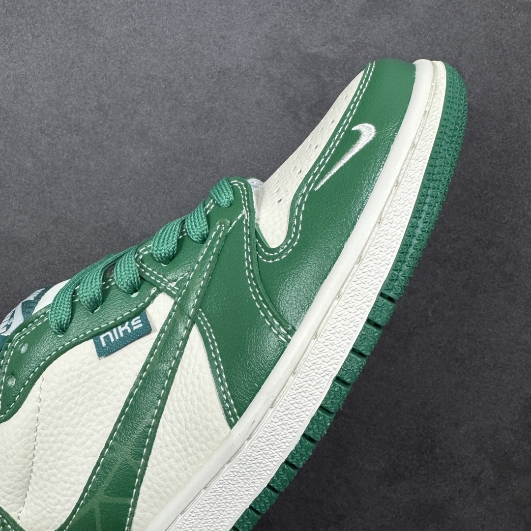 图片[5]-【定制版】Travis Scott x Jordan 1 Low “米绿Justdoit” 高端定制 乔丹倒勾低帮休闲板鞋 大厂纯原品质出货 纯正版型 定制鞋盒 皮料切割干净无任何毛边 细节完美 超高清洁度 货号：LD2028-069 尺码：36 36.5 37.5 38 38.5 39 40 40.5 41 42 42.5 43 44 44.5 45 编码：HXSB330340-选品中心