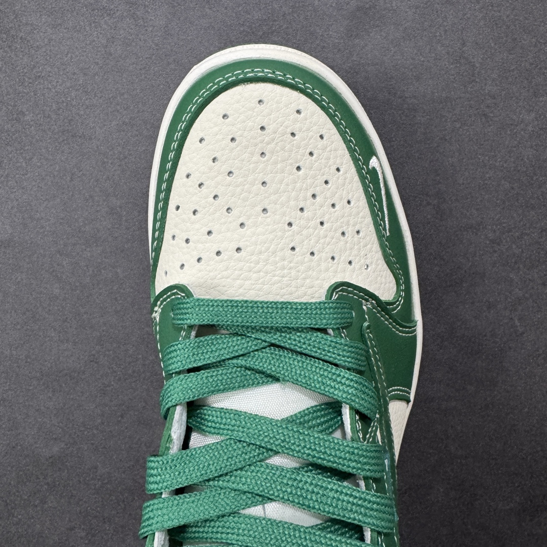 图片[8]-【定制版】Travis Scott x Jordan 1 Low “米绿Justdoit” 高端定制 乔丹倒勾低帮休闲板鞋 大厂纯原品质出货 纯正版型 定制鞋盒 皮料切割干净无任何毛边 细节完美 超高清洁度 货号：LD2028-069 尺码：36 36.5 37.5 38 38.5 39 40 40.5 41 42 42.5 43 44 44.5 45 编码：HXSB330340-选品中心