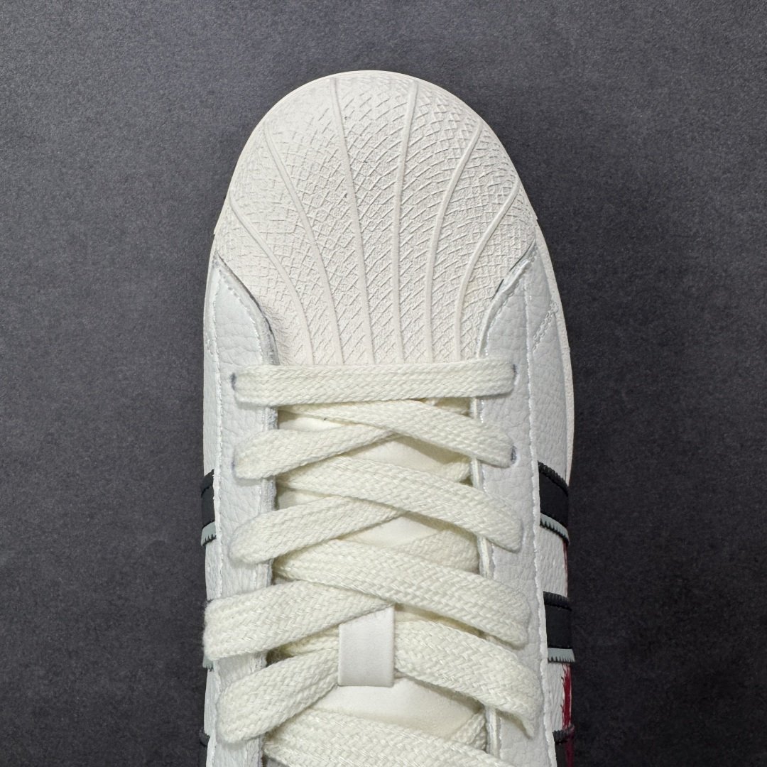 图片[8]-【定制版】Ad Superstar 定制配色 三叶草低帮休闲百搭贝壳头板鞋 “Supreme联名-马年限定” 公司级版本 大厂流水作业生产 超高清洁度 皮料切割干净无任何毛边 细节完美 货号：JX8905 尺码：36 36.5 37 38 38.5 39 40 40.5 41 42 42.5 43 44 44.5 45-选品中心