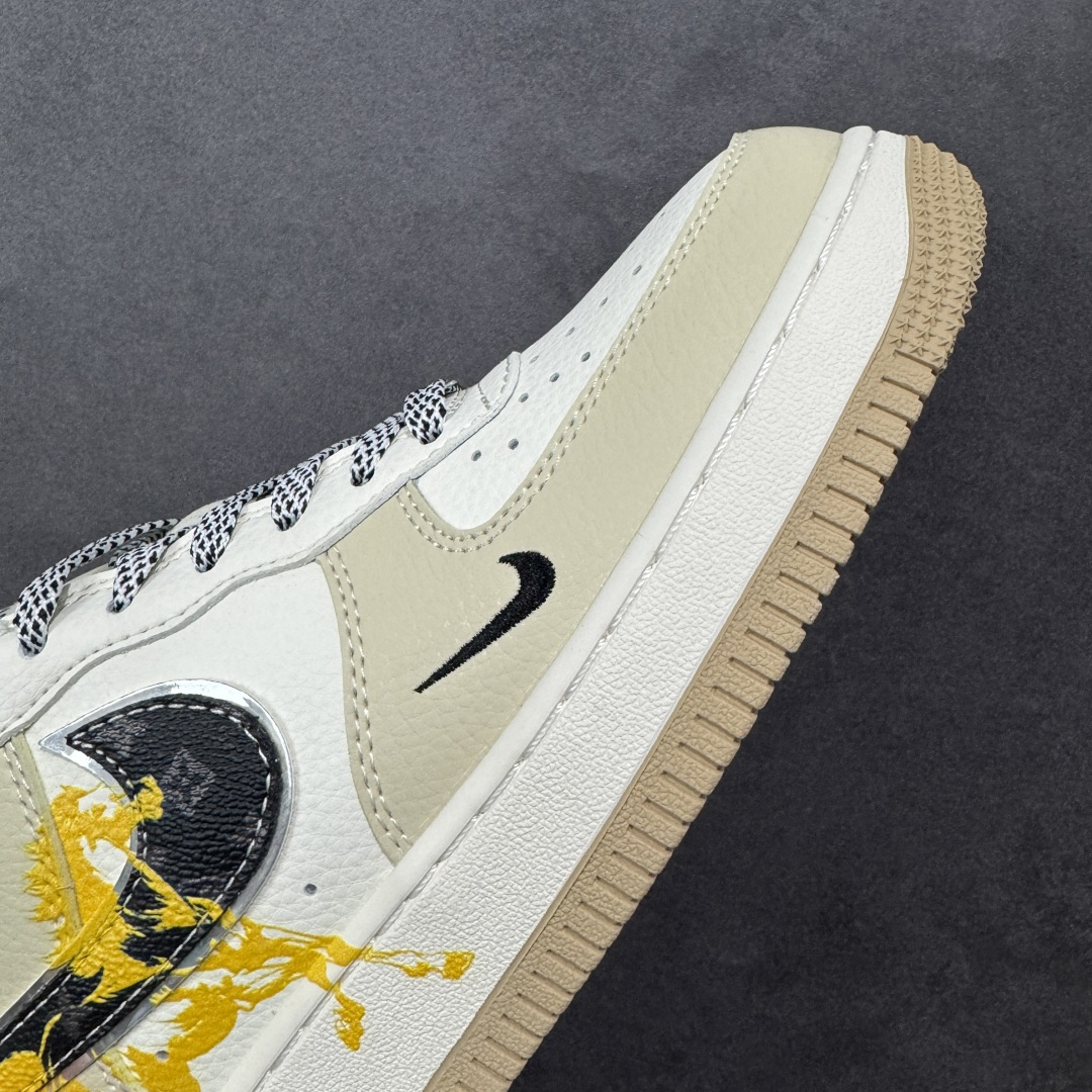 图片[5]-【定制版】Nike Air Force 1\’07 Low 联名 骏马奔腾 空军一号低帮休闲板鞋  #原楦头原纸板 原装鞋盒 定制五金配件 内置全掌气垫 原厂鞋底 货号：ZH2598-308  尺码：36 36.5 37.5 38 38.5 39 40 40.5 41 42 42.5 43 44 44.5 45-选品中心