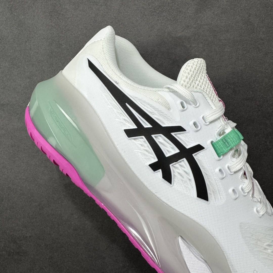 图片[6]-【公司级】Asics Gel-Resolution X 亚瑟士运动休闲透气专业网球鞋 轻量舒适透气材质 全滴塑鞋面中底3D可视GEL缓震胶效果 升级FLYTEFOAM BLAST全新缓震中底部位科技材质 货号：1041A481-103 尺码：40 40.5 41.5 42 42.5 43 44 44.5 45 编码：AMB250260-选品中心