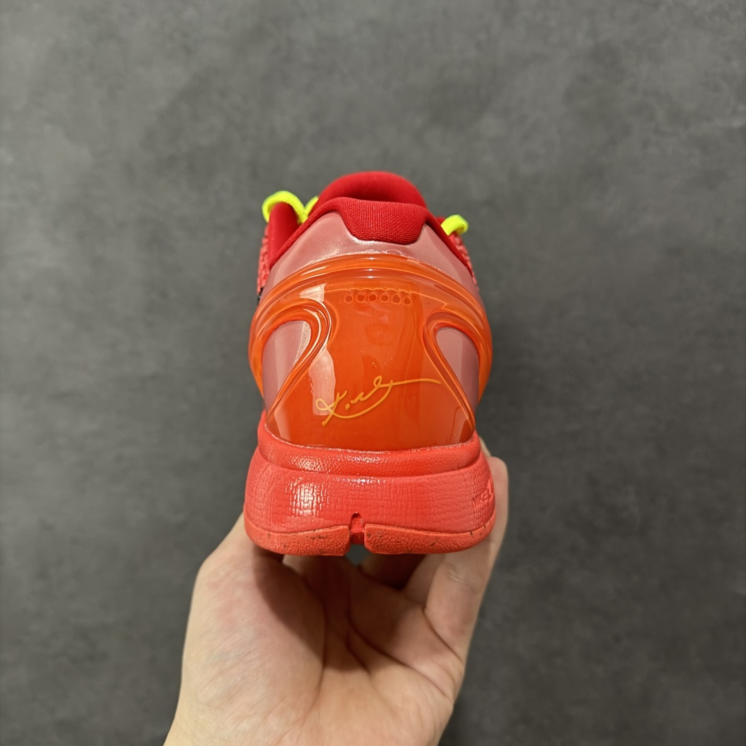 图片[4]-【纯原特价】科比6系列七色 福利清货套现 标配原厂真碳 可实战 售前售后包到底✊✊✊ 尺码40-47.5 ♨️偏小0.5-1 货号：FV4921-600 编码：XJJA220230-选品中心