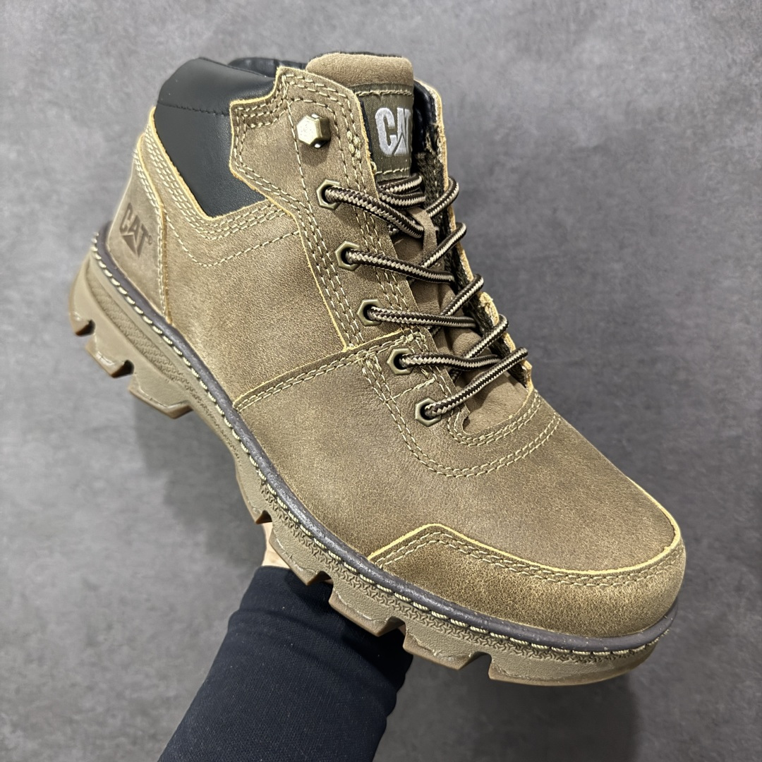 图片[3]-【广东纯原版】美国原装FOOTWEAR/CAT卡特#724390高邦保暖休闲复古潮鞋天猫同款军靴卡特工装鞋复古高帮马丁靴雪地靴工装靴 原装渠道秒杀市面所有版本秋冬季 进口头层油蜡牛皮 橡胶大底 出口外贸订单 鞋子细节跟正品一摸一样无差别 固特异工艺 牢固百搭好看 尺码：39 40 41 42 43 44 (皮鞋码)-选品中心