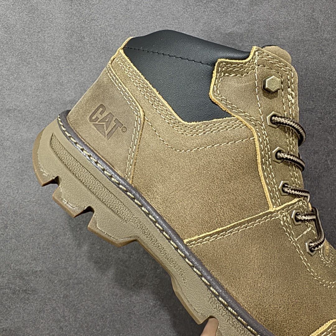 图片[6]-【广东纯原版】美国原装FOOTWEAR/CAT卡特#724390高邦保暖休闲复古潮鞋天猫同款军靴卡特工装鞋复古高帮马丁靴雪地靴工装靴 原装渠道秒杀市面所有版本秋冬季 进口头层油蜡牛皮 橡胶大底 出口外贸订单 鞋子细节跟正品一摸一样无差别 固特异工艺 牢固百搭好看 尺码：39 40 41 42 43 44 (皮鞋码)-选品中心