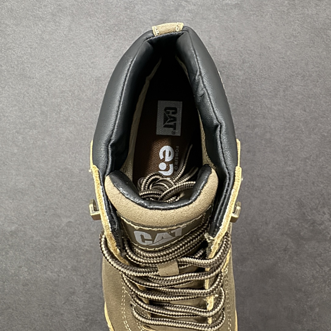 图片[7]-【广东纯原版】美国原装FOOTWEAR/CAT卡特#724390高邦保暖休闲复古潮鞋天猫同款军靴卡特工装鞋复古高帮马丁靴雪地靴工装靴 原装渠道秒杀市面所有版本秋冬季 进口头层油蜡牛皮 橡胶大底 出口外贸订单 鞋子细节跟正品一摸一样无差别 固特异工艺 牢固百搭好看 尺码：39 40 41 42 43 44 (皮鞋码)-选品中心