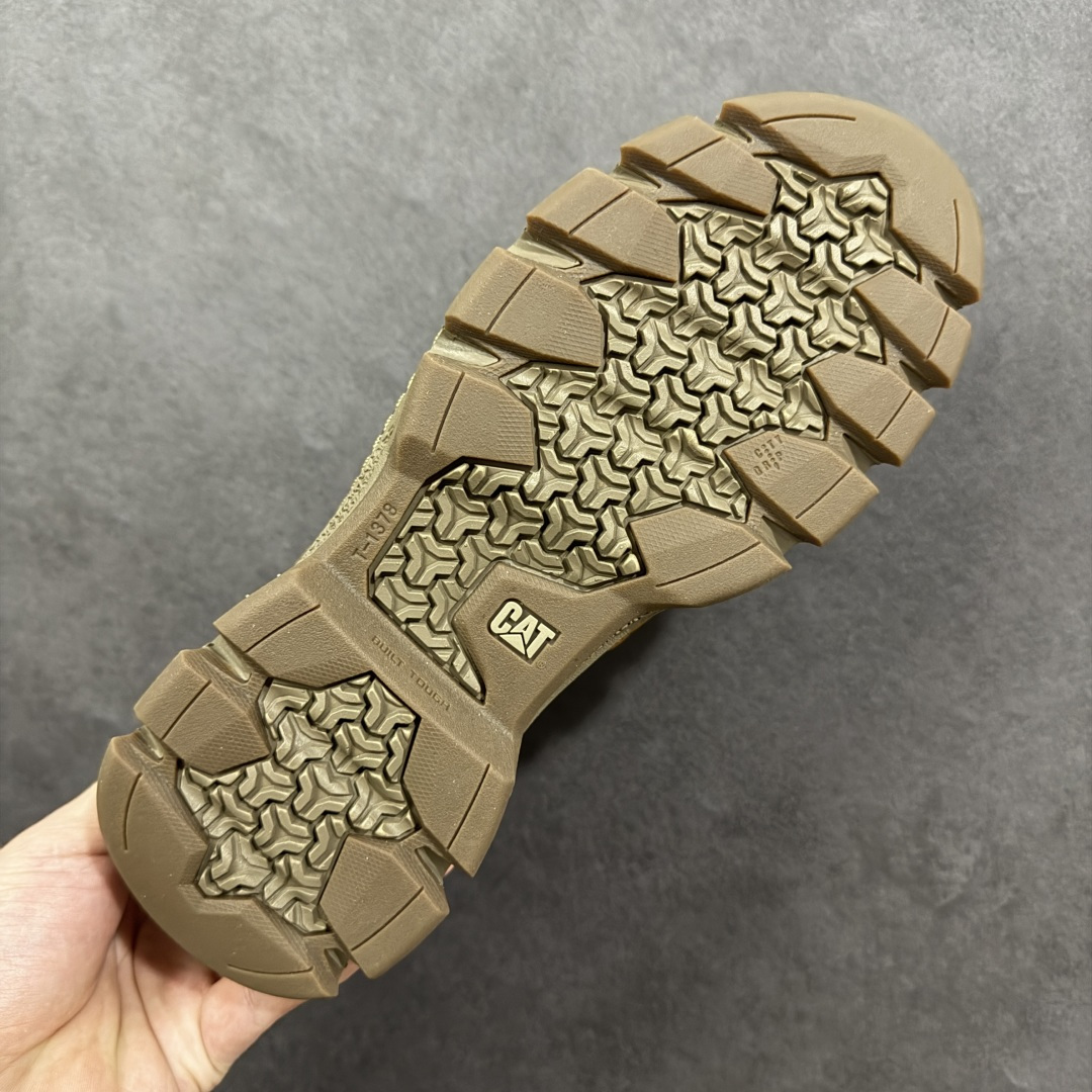 图片[9]-【纯原版】美国原装FOOTWEAR/CAT卡特#724390高邦保暖休闲复古潮鞋天猫同款军靴卡特工装鞋复古高帮马丁靴雪地靴工装靴 原装渠道秒杀市面所有版本秋冬季 进口头层油蜡牛皮 橡胶大底 出口外贸订单 鞋子细节跟正品一摸一样无差别 固特异工艺 牢固百搭好看 尺码：39 40 41 42 43 44 (皮鞋码)-选品中心