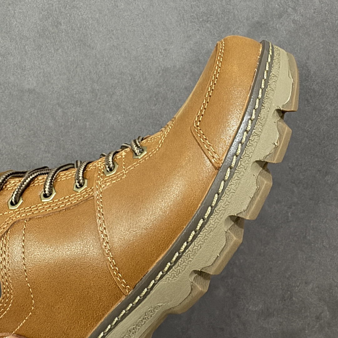 图片[5]-【纯原版】美国原装FOOTWEAR/CAT卡特#724390高邦保暖休闲复古潮鞋天猫同款军靴卡特工装鞋复古高帮马丁靴雪地靴工装靴 原装渠道秒杀市面所有版本秋冬季 进口头层油蜡牛皮 橡胶大底 出口外贸订单 鞋子细节跟正品一摸一样无差别 固特异工艺 牢固百搭好看 尺码：39 40 41 42 43 44 (皮鞋码)-选品中心