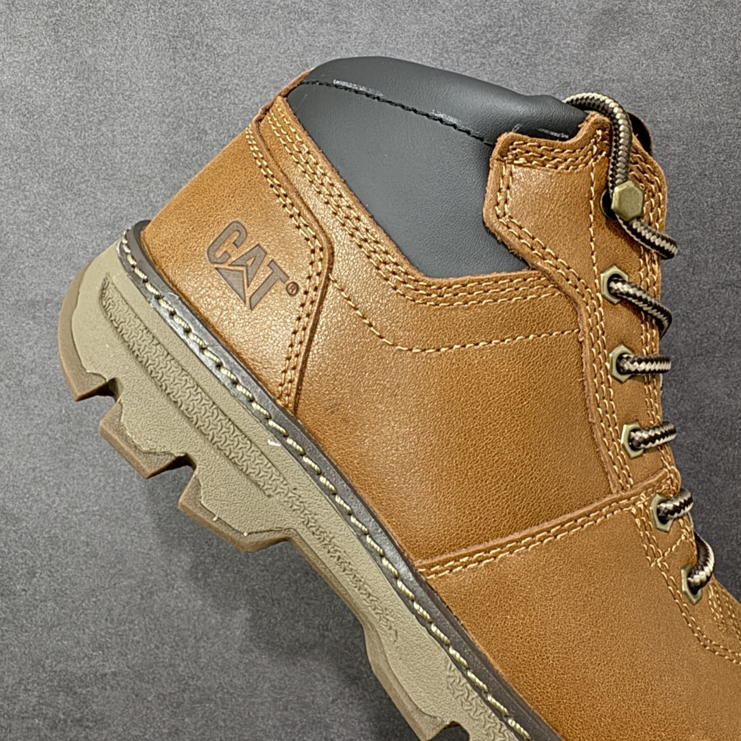 图片[6]-【纯原版】美国原装FOOTWEAR/CAT卡特#724390高邦保暖休闲复古潮鞋天猫同款军靴卡特工装鞋复古高帮马丁靴雪地靴工装靴 原装渠道秒杀市面所有版本秋冬季 进口头层油蜡牛皮 橡胶大底 出口外贸订单 鞋子细节跟正品一摸一样无差别 固特异工艺 牢固百搭好看 尺码：39 40 41 42 43 44 (皮鞋码)-选品中心