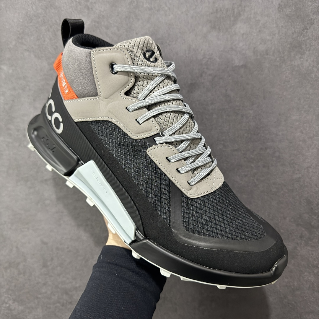 图片[3]-【广东纯原版】ECCO爱步运动鞋 BIOMC系列全新品质 透气轻便防滑缓震牛皮跑鞋健步 甄选优质皮面搭配纺织装饰 脚感柔软舒适 透气不闷脚 自然律动科技鞋楦 符合人体工学 带来近乎裸足的运动体验 直接注塑粘胶鞋底 连接鞋面和鞋底 一体成型 合脚稳固 橡胶大底适应多种地形 防滑耐磨 稳定支撑 完美平衡颜值与性能 拓展穿搭可能性 货号：823804-50598 尺码：39 40 41 42 43 44（皮鞋码）-选品中心