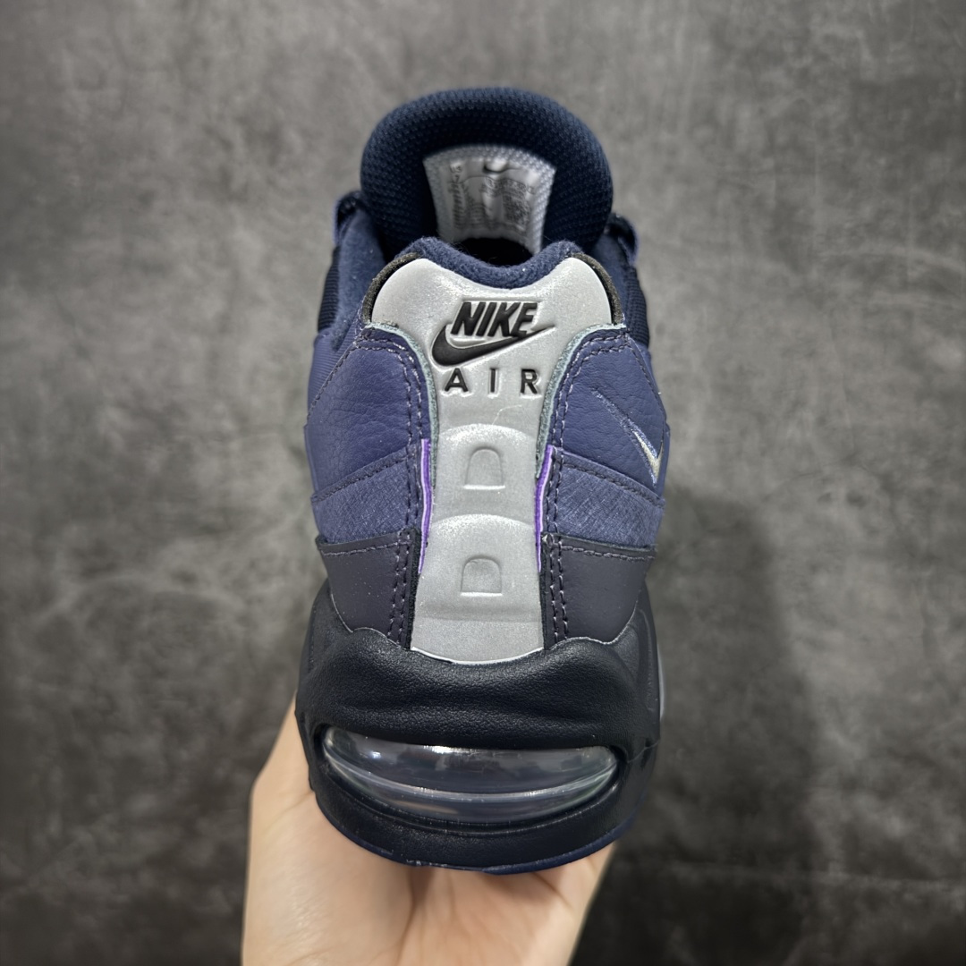 图片[4]-【KZ2.0版本】Nike Air Max 95 黑蓝 货号：IB1667-500 纯原大厂生产线出品 原厂材料 原厂楦头 市场正确版本 区分错版 尺码：40 40.5 41 42 42.5 43 44 44.545 46 47.5 48 48.5-选品中心