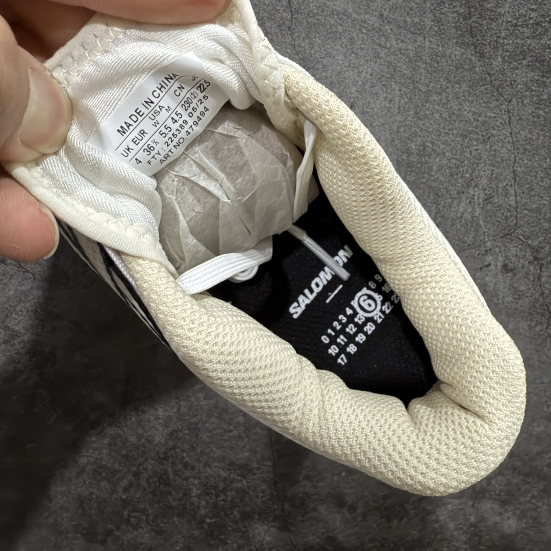 图片[7]-【PK升级版】市面唯一正确版出货 MM6 Maison Margiela x SALOMON 萨洛蒙 XT-6网布绒面革 舒适 低帮 生活休闲鞋 男女鞋 纯原外贸平台特供订单 全套原纸板楦头开发 原厂特供网布配套加持 确保原汁原味 完美呈现版型 原档数据独家私模五层组合大底 原装Ortholite轻量化鞋垫 原厂TPU锁扣 进口港宝加持 后跟自然饱满 还原公司包裹性 货号：479494 尺码： 36-45-选品中心