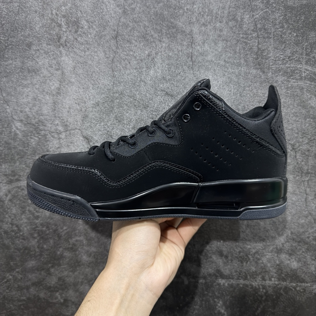 图片[2]-【黑金纯原版】Air Jordan Courtside 23 AJ23 乔23 简版中帮复古休闲运动文化篮球鞋 AR1000-001 原装级别重装出货 正确鞋舌立体高频 原厂数据独家私磨 原厂纸板开发操作 原盒原包装 每双鞋都来自于原鞋开发对色卡，妥妥的放心 采用头层皮皮革以及轻便牛巴皮革 市场最好版本 尺码：36 36.5 37.5 38 38.5 39 40 40.5 41 42 42.5 43 44 44.5 45 46-选品中心