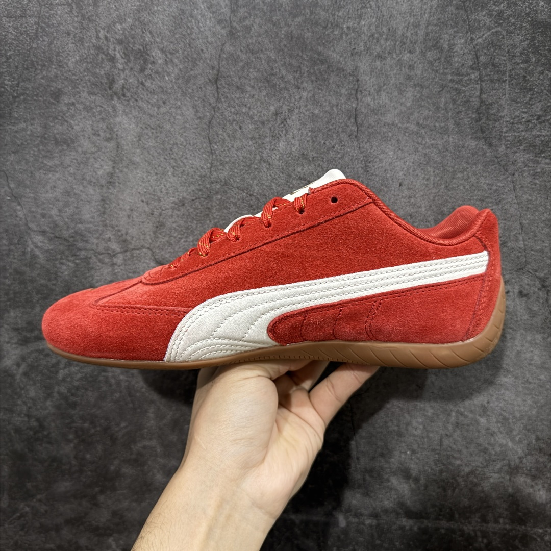 图片[2]-【纯原Z版】彪马 PUMA Speedcat OG 舒适运动 防滑轻便 低帮 生活休闲鞋 男女款运动休闲鞋 纯原出货 区别此前市场所有版本 真正高品质 原材料翻毛皮 正确烫金 完美版型 清洁度到位 零售必推品质 达人推荐新品 货号：408848 01 尺码：35 36 36.5 37 38 38.5 39 40 40.5 41 42 42.5 43 44 45-选品中心