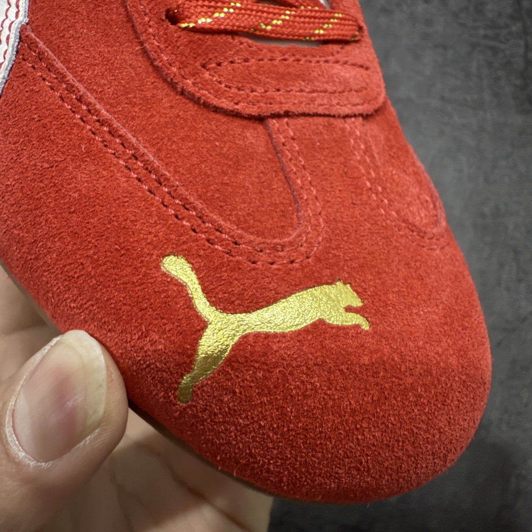 图片[5]-【纯原Z版】彪马 PUMA Speedcat OG 舒适运动 防滑轻便 低帮 生活休闲鞋 男女款运动休闲鞋 纯原出货 区别此前市场所有版本 真正高品质 原材料翻毛皮 正确烫金 完美版型 清洁度到位 零售必推品质 达人推荐新品 货号：408848 01 尺码：35 36 36.5 37 38 38.5 39 40 40.5 41 42 42.5 43 44 45-选品中心