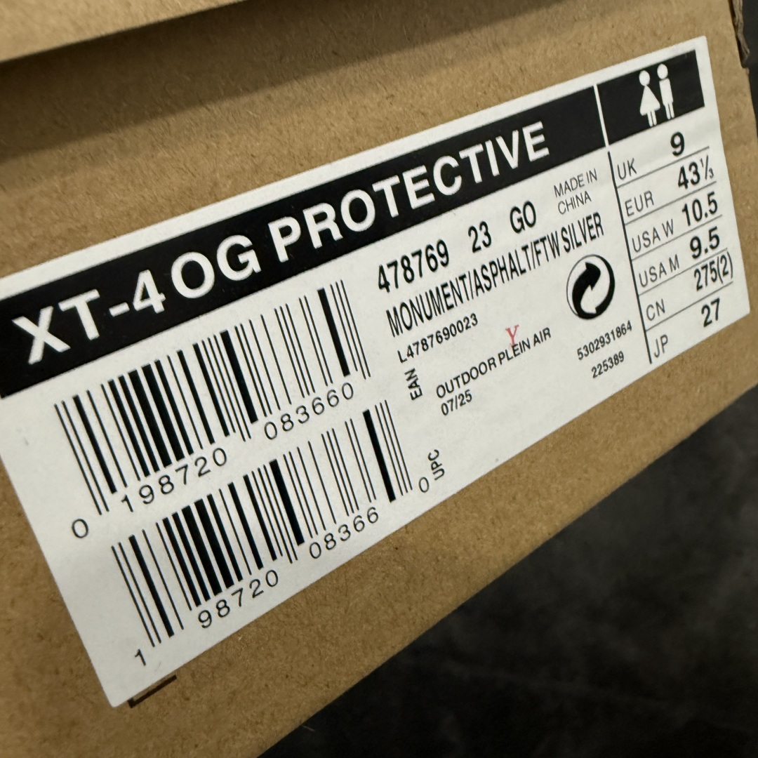 图片[9]-【莞产原底面】Salomon XT-4 OG Advanced 萨洛蒙系列低帮城市越野机能透气休闲运动鞋 478769 鞋舌处附有迷你网眼袋收纳鞋绳以及下方的多色 Logo 标签 接着搭载奶油色 ACS 技术中底以及金色 TPU 塑料部件提升鞋款耐用性 中底与鞋面之间饰有海蓝色条状细节有效增添鞋款层次 最后应用黑色 Contragrip Chevron 外底完成鞋款设计 这次配色颇为高调 两款配色均以绚丽的渐变设计呈现 一款以粉紫渐变主打 另一款以黄绿渐变呈现 视觉效果相当吸睛 鞋面的使用玻璃纤维覆盖物加固 并通过细绳扣系带系统进行锁定 Salomon 的品牌logo 出现在脚后跟和前掌部位 中底虽然偏薄 但非常耐用 与模压塑料ACS 框架以及致密AC2 Muscle 鞋底单元结合 能够提供出色的支撑力和缓冲性 尺码：36 36.5 37.5 38 38.5 39 40 40.5 41 42 42.5 43 44 44.5 45-选品中心