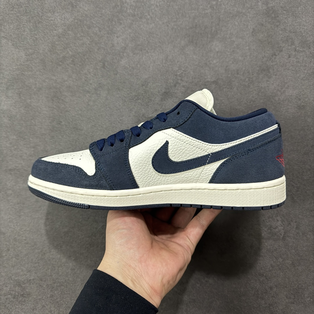 图片[2]-【K版纯原】Air Jordan AJ1 Low 低帮 IO7448-400 全新流水线出品 市场第二梯队最强版 全部原鞋开发 原楦原纸板开发 全鞋电脑针车 原厂内置全掌气垫 原盒内在原标 唯一Zp原版鞋带绑法 免检产品 全新2022版型 全头层皮料 完美零毛边处理 原厂配置全掌气垫 价格定位良心 新配色陆续出货 尺码：36-46-选品中心