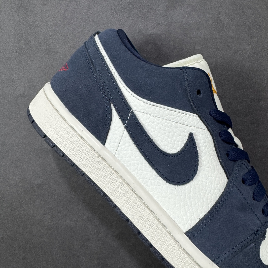 图片[6]-【K版纯原】Air Jordan AJ1 Low 低帮 IO7448-400 全新流水线出品 市场第二梯队最强版 全部原鞋开发 原楦原纸板开发 全鞋电脑针车 原厂内置全掌气垫 原盒内在原标 唯一Zp原版鞋带绑法 免检产品 全新2022版型 全头层皮料 完美零毛边处理 原厂配置全掌气垫 价格定位良心 新配色陆续出货 尺码：36-46-选品中心