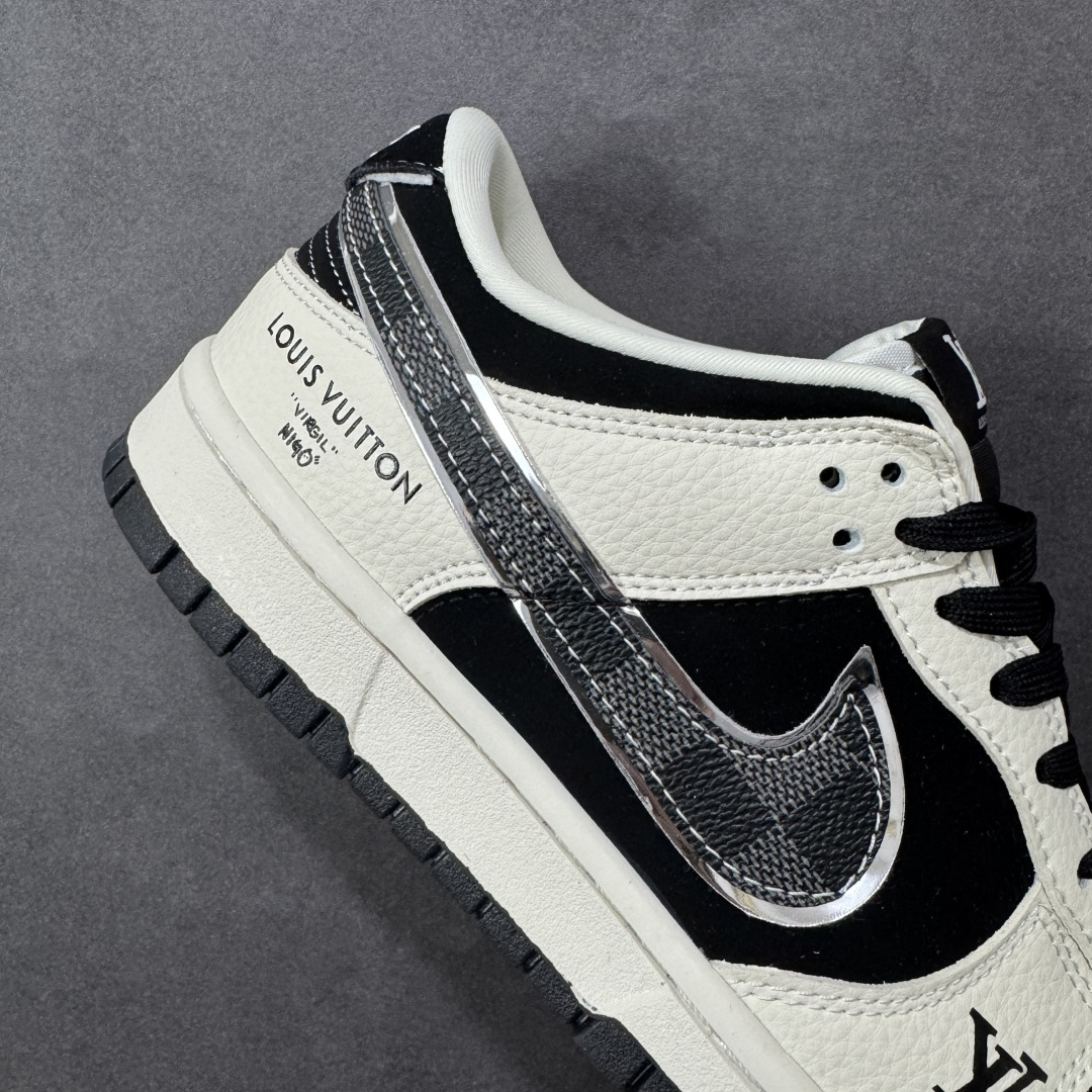 图片[6]-【定制版】Nike SB Dunk Low “路易威登联名——白黑格子” 高端定制 低帮休闲板鞋 定制鞋盒 大厂纯原品质出货 超高清洁度 皮料切割干净无任何毛边 细节完美 货号：TX1688-004 尺码： 36 36.5 37.5 38 38.5 39 40 40.5 41 42 42.5 43 44 44.5 45-选品中心