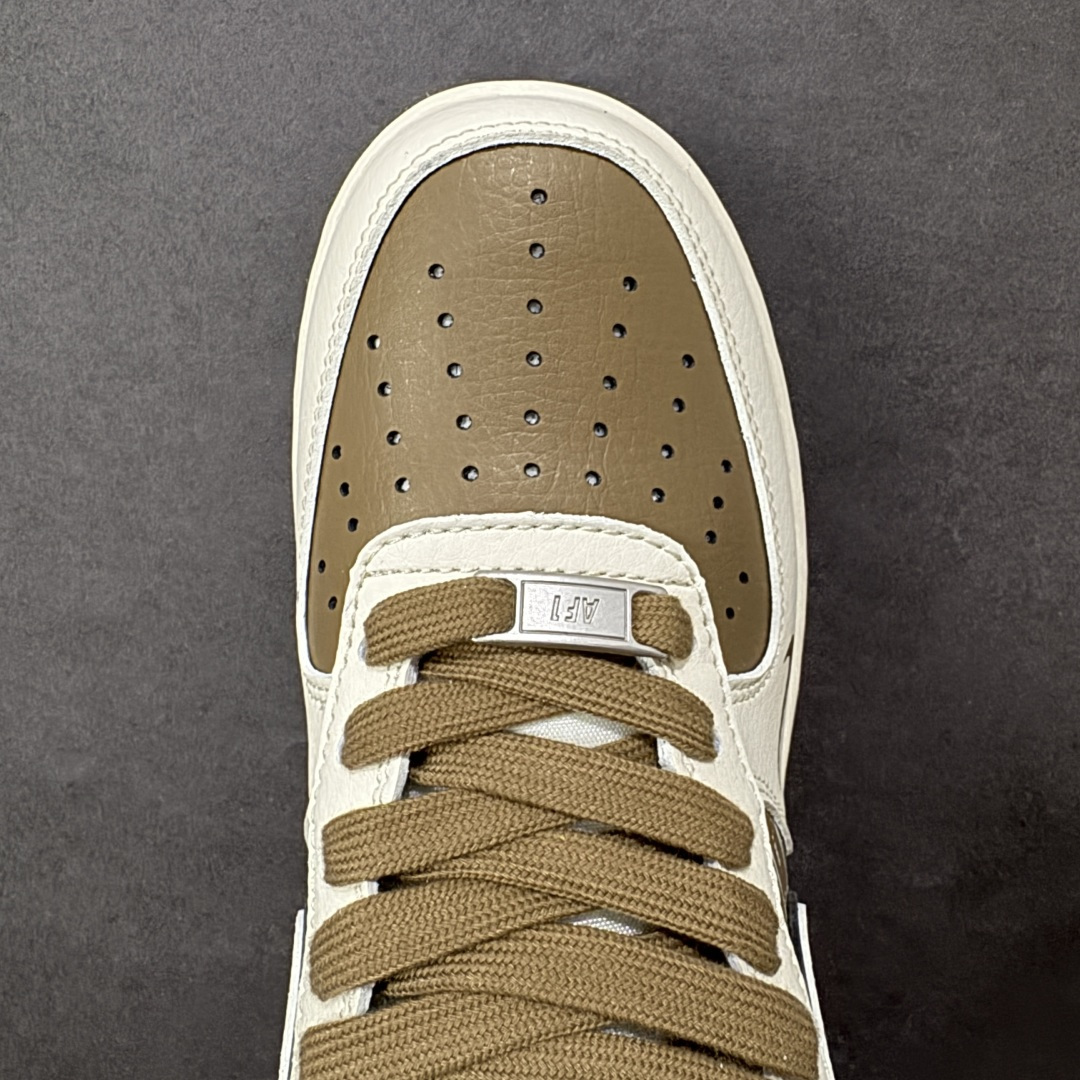 图片[8]-【定制版】Nike Air Force 1 \’07 Low “NIKE联名——米白棕” 高端定制 低帮休闲板鞋 定制鞋盒 大厂纯原品质出货 超高清洁度 皮料切割干净无任何毛边 细节完美 货号：XD9314-618 尺码： 36 36.5 37.5 38 38.5 39 40 40.5 41 42 42.5 43 44 44.5 45-选品中心