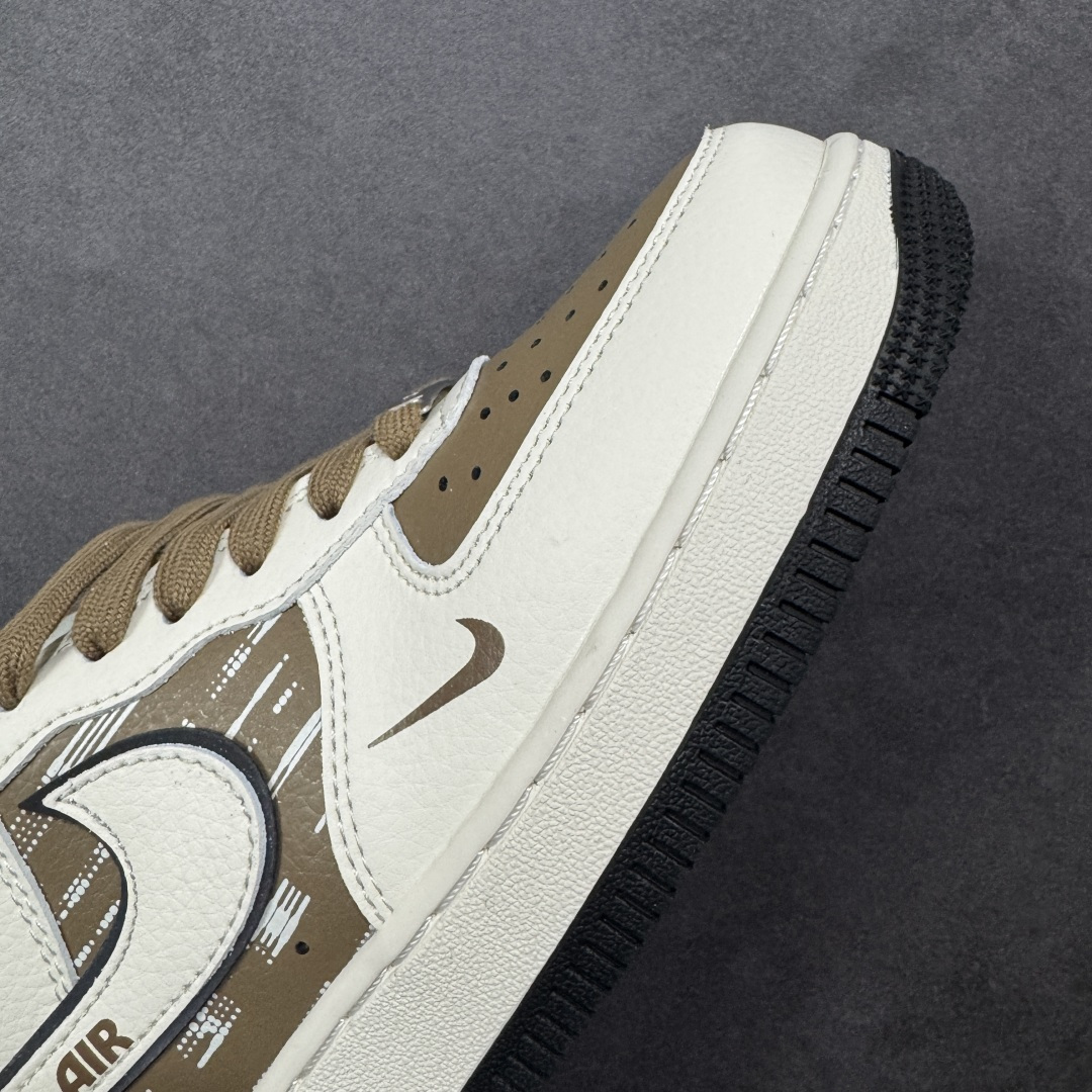 图片[5]-【定制版】Nike Air Force 1 \’07 Low “NIKE联名——米白棕” 高端定制 低帮休闲板鞋 定制鞋盒 大厂纯原品质出货 超高清洁度 皮料切割干净无任何毛边 细节完美 货号：XD9314-618 尺码： 36 36.5 37.5 38 38.5 39 40 40.5 41 42 42.5 43 44 44.5 45-选品中心