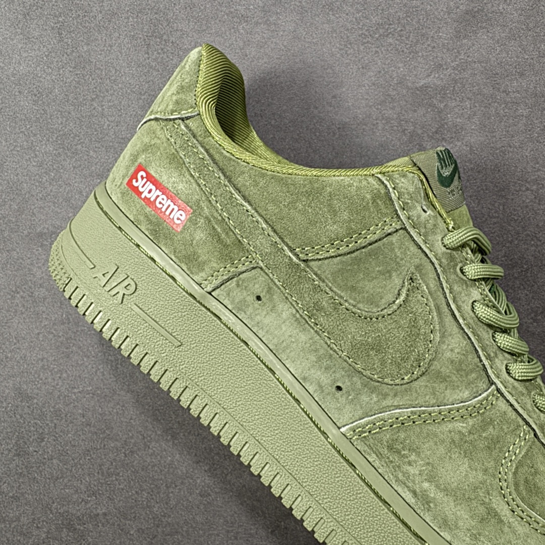 图片[6]-【定制版】Nike Air Force 1 \’07 Low “Supreme联名——全猪八”空军一号 高端定制 低帮 运动鞋 休闲鞋 折边针车 工艺难度大 原楦头原纸板 原装鞋盒 定制五金配件 内置全掌气垫 原厂鞋底 货号：DF0188-117 尺码：36 36.5 37.5 38 38.5 39 40 40.5 41 42 42.5 43 44 44.5 45-选品中心