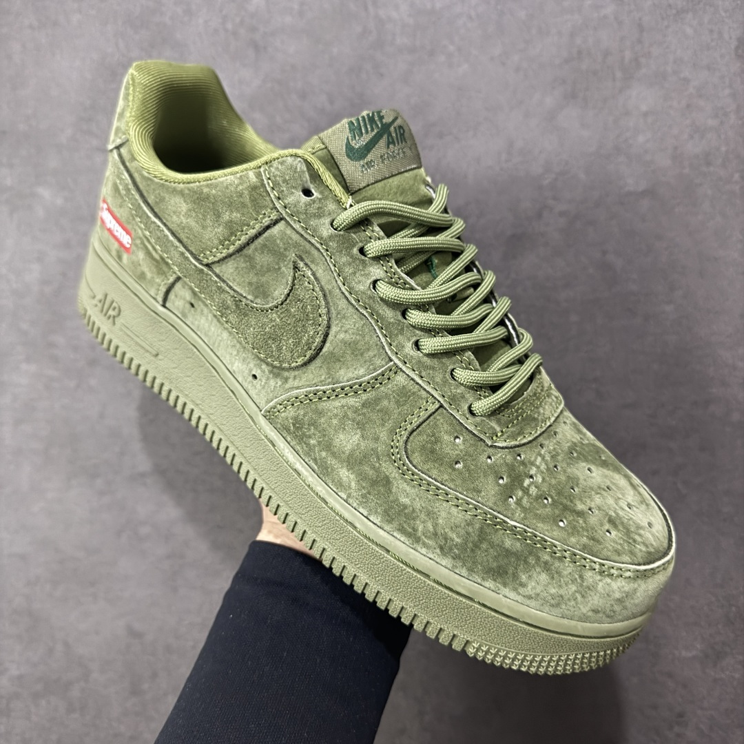 图片[3]-【定制版】Nike Air Force 1 \’07 Low “Supreme联名——全猪八”空军一号 高端定制 低帮 运动鞋 休闲鞋 折边针车 工艺难度大 原楦头原纸板 原装鞋盒 定制五金配件 内置全掌气垫 原厂鞋底 货号：DF0188-117 尺码：36 36.5 37.5 38 38.5 39 40 40.5 41 42 42.5 43 44 44.5 45-选品中心