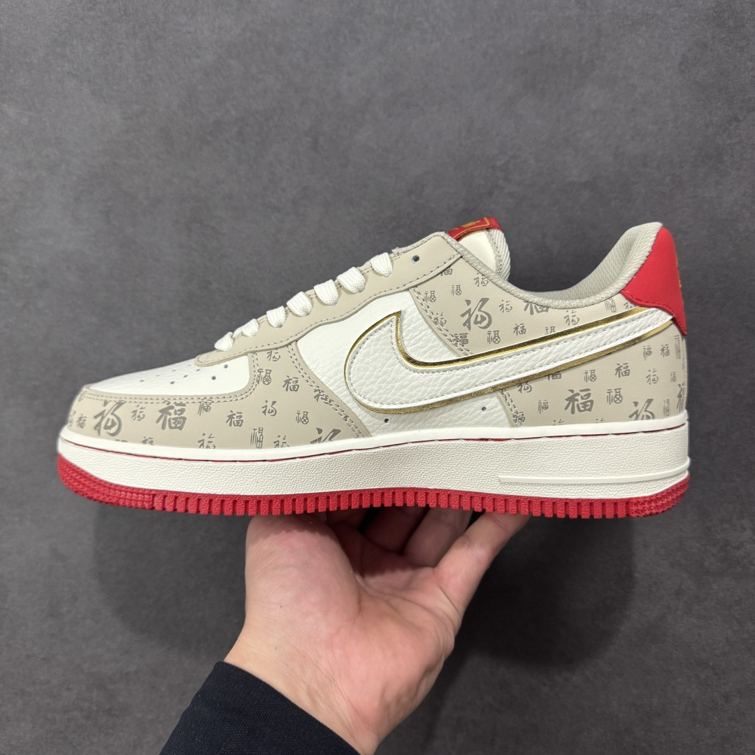 图片[2]-【定制版】NIke Air Force 1 \’07 Low “马年限定–福韵米红” 空军一号低帮 运动鞋 休闲鞋 折边针车 工艺难度大 原楦头原纸板 高端定制鞋盒 原厂鞋底 超高清洁度 细节完美 货号：NH0601-502 尺码：36 36.5 37.5 38 38.5 39 40 40.5 41 42 42.5 43 44 44.5 45 编码：HXSB310320-选品中心