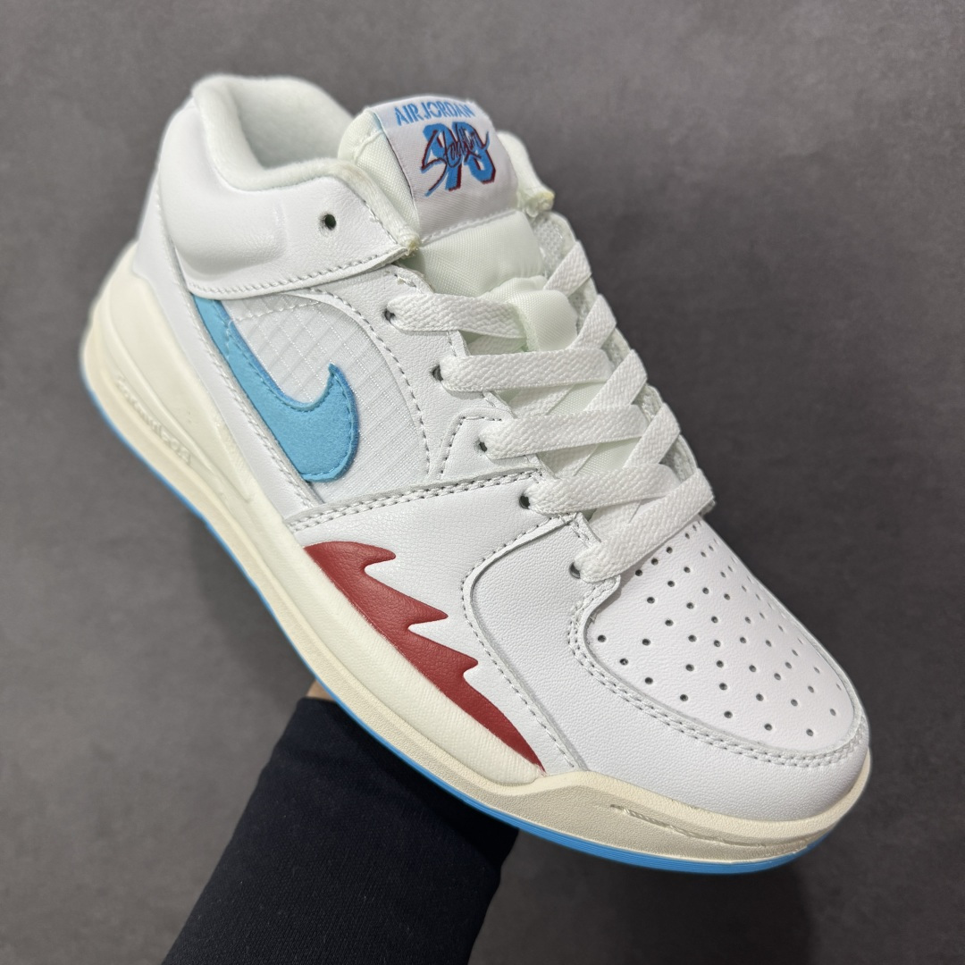 图片[3]-特价【GQ福利】Nike Jordan Stadium 90 系列低帮复古运动篮球鞋 Jordan 又出「合体鞋」！ 男女鞋真标半码制 原楦原纸板开发版型 采用粒面牛剖革鞋面材质 中底缓震泡棉物料组合橡胶外底 货号：FB2269-100 尺码：36 36.5 37.5 38 38.5 39 40 40.5 41 42 42.5 43 44 44.5 45 46 47-选品中心