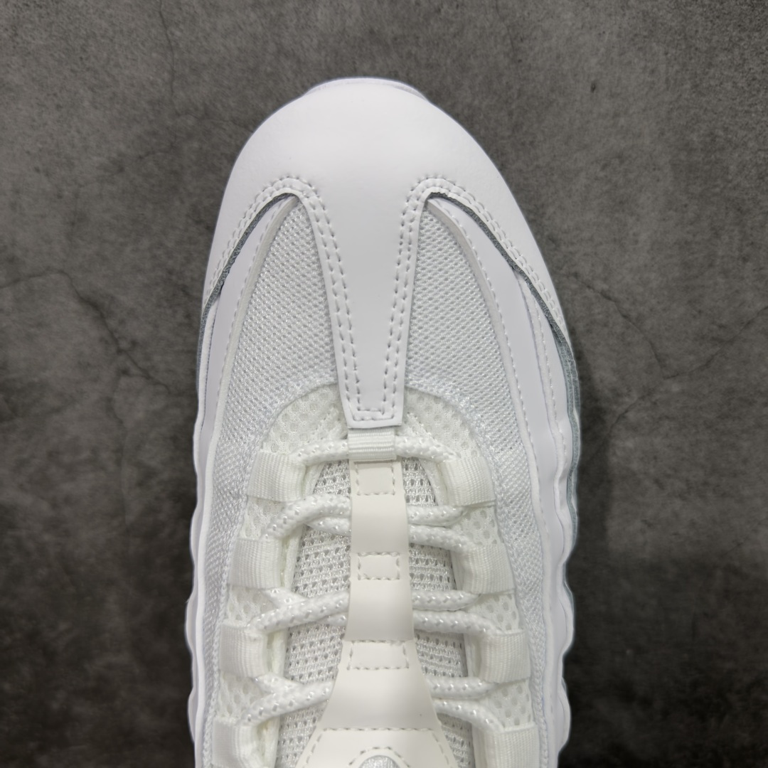 图片[5]-【KZ2.0版本】Nike Air Max 95 纯白 货号：HM8755-100 纯原大厂生产线出品 原厂材料 原厂楦头 市场正确版本 区分错版 尺码：40 40.5 41 42 42.5 43 44 44.545 46 47.5 48 48.5-选品中心