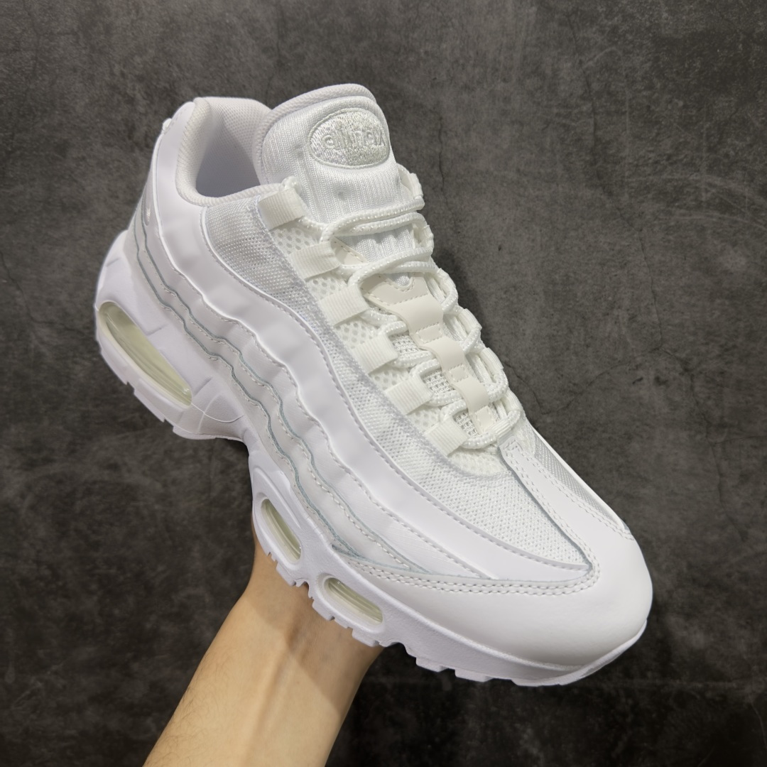 图片[3]-【KZ2.0版本】Nike Air Max 95 纯白 货号：HM8755-100 纯原大厂生产线出品 原厂材料 原厂楦头 市场正确版本 区分错版 尺码：40 40.5 41 42 42.5 43 44 44.545 46 47.5 48 48.5-选品中心