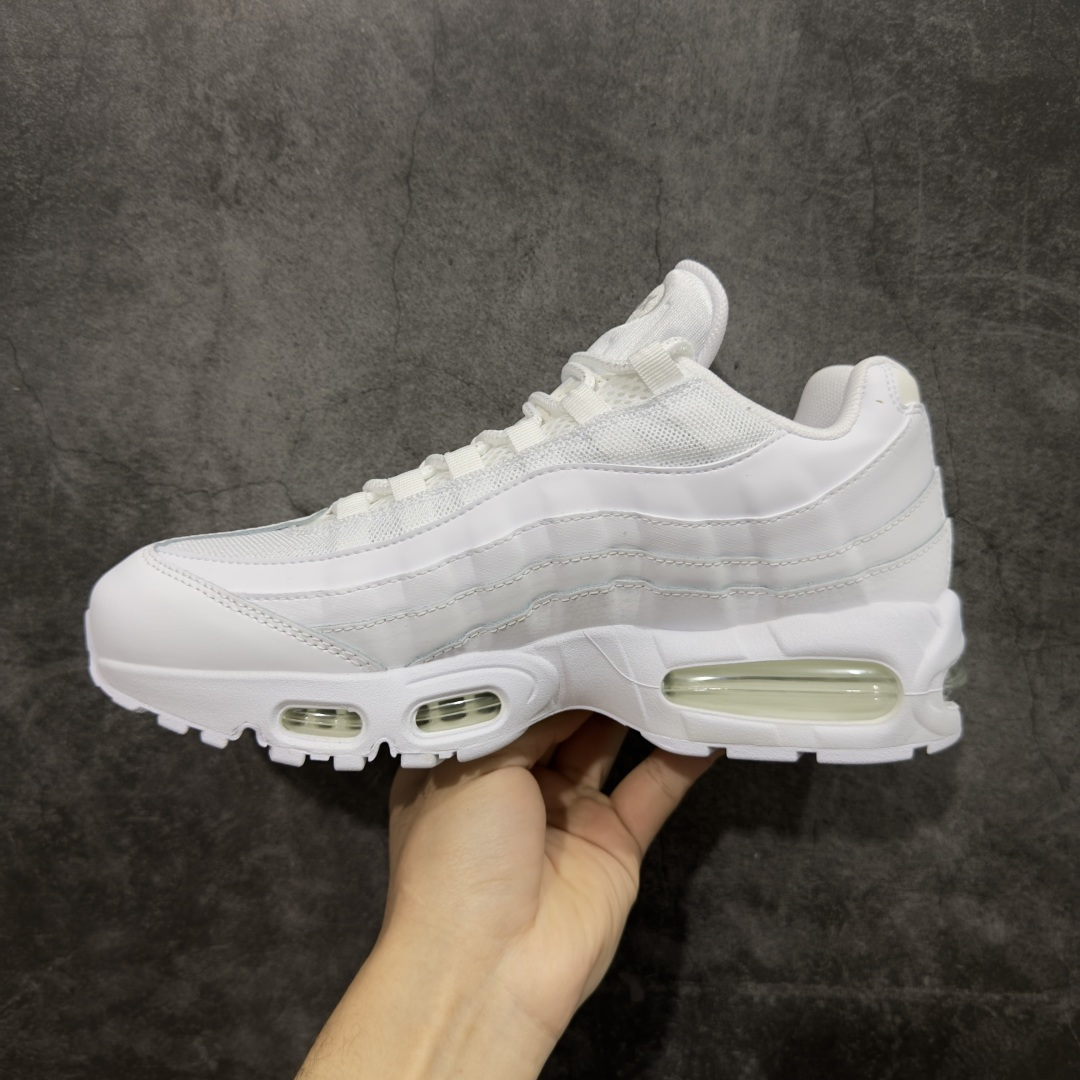 图片[2]-【KZ2.0版本】Nike Air Max 95 纯白 货号：HM8755-100 纯原大厂生产线出品 原厂材料 原厂楦头 市场正确版本 区分错版 尺码：40 40.5 41 42 42.5 43 44 44.545 46 47.5 48 48.5-选品中心