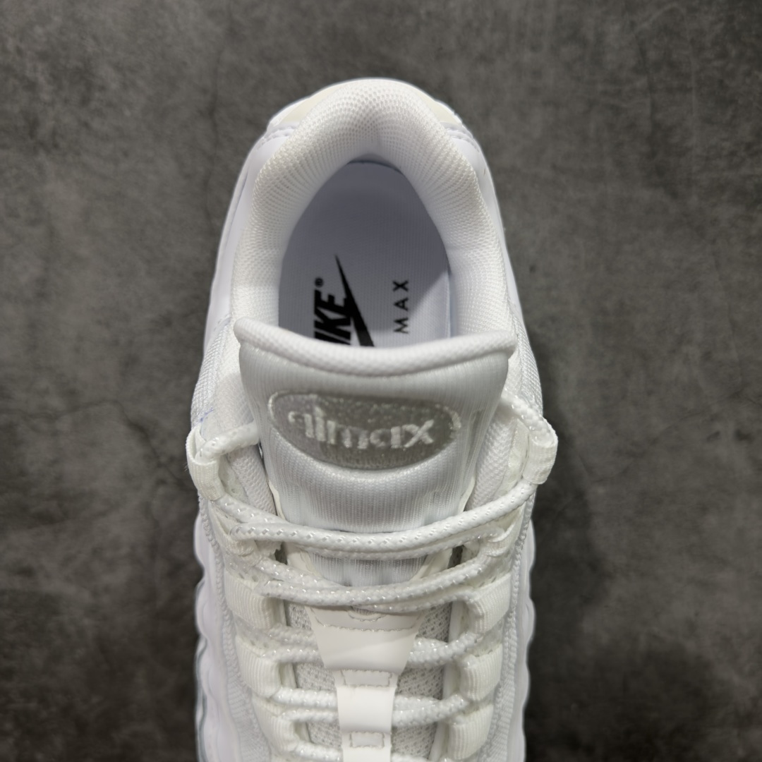 图片[8]-【KZ2.0版本】Nike Air Max 95 纯白 货号：HM8755-100 纯原大厂生产线出品 原厂材料 原厂楦头 市场正确版本 区分错版 尺码：40 40.5 41 42 42.5 43 44 44.545 46 47.5 48 48.5-选品中心