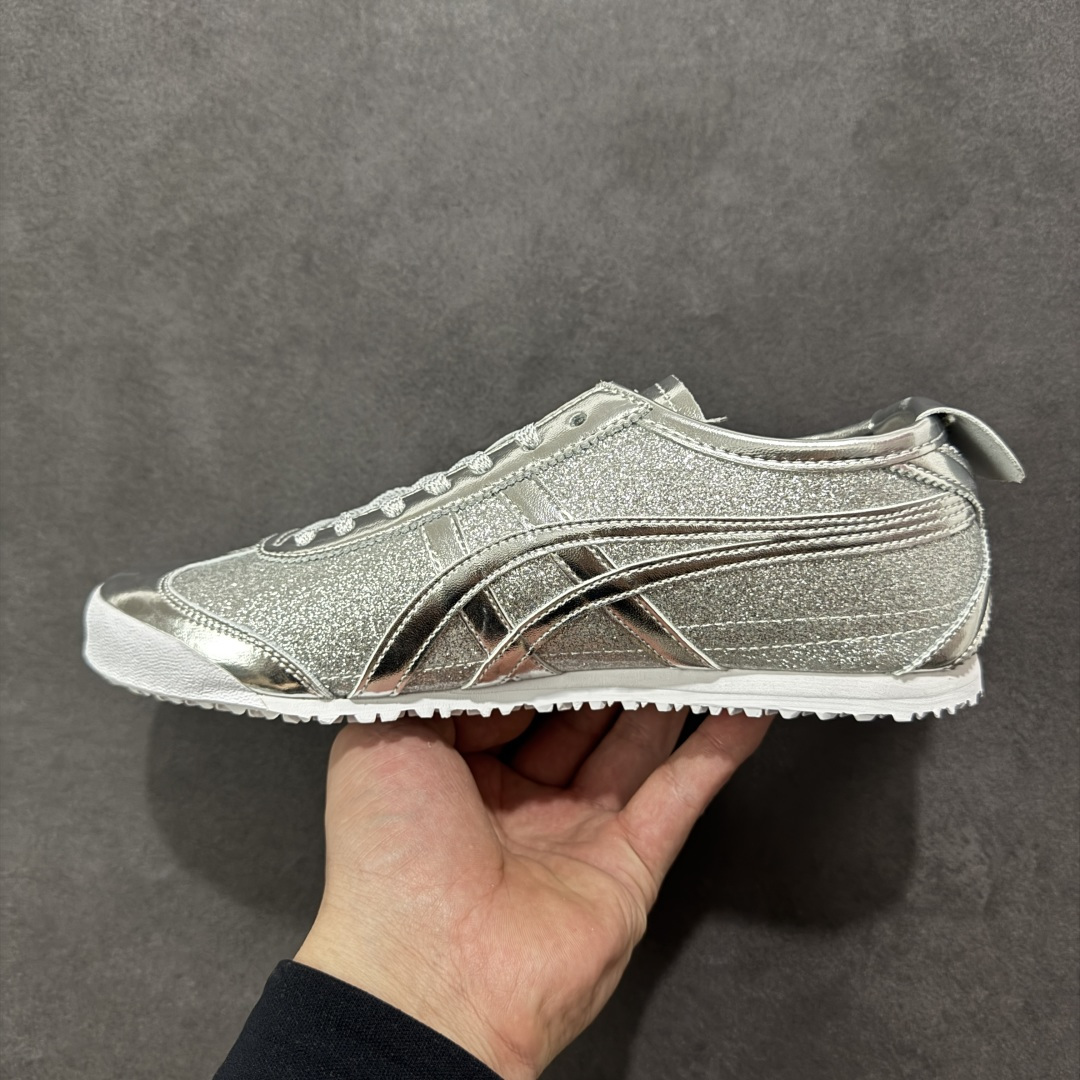 图片[2]-【公司级】渠道特供 Onitsuka Tiger鬼塚虎 MEXICO 66 TGRS 银色 货号：1183C480-021 尺码：36 37 37.5 38 39 36.5 40 40.5 41.5 42 42.5 43.5 44 45 编码：AMB210220-选品中心