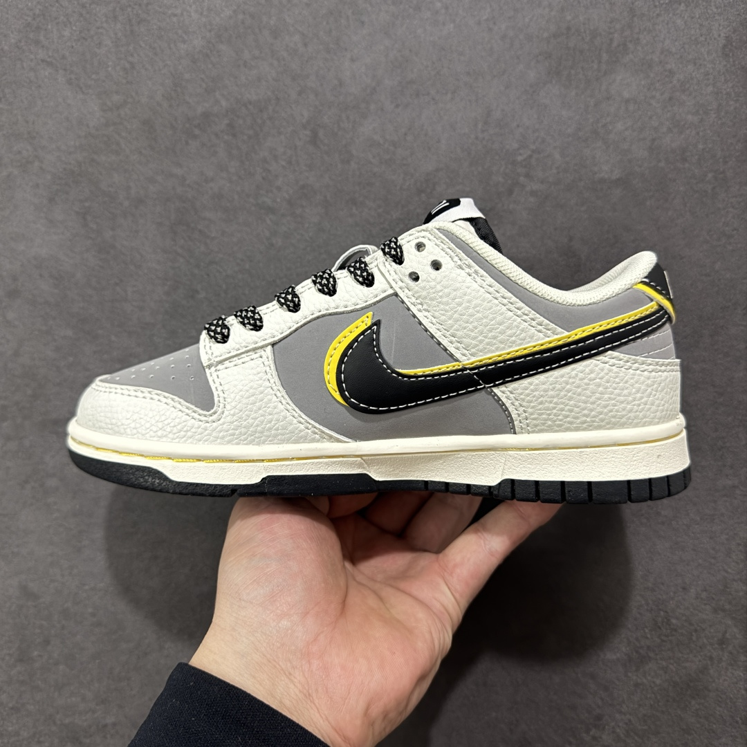 图片[2]-特价【GQ福利】NK Dunk Low 系列纯原福利特价 口碑大厂出品 品控大底版型不断改良更新品质稳定 全套原纸板楦头开发 确保原汁原味 完美呈现DUNK版型 原厂玻璃冲刀 超高清洁度 全鞋零毛边皮料切割 全鞋以白绿色呈现 红色和蓝色点缀 鞋面采用皮革和翻毛皮材质拼接打造 并在翻毛皮上加入了龙鳞纹图案 鞋带扣也换成了龙爪样式 新年氛围感十足 尺码：36 36.5 37.5 38 38.5 39 40 40.5 41 42 42.5 43 44 44.5 45 46 货号：XX3168-166-选品中心