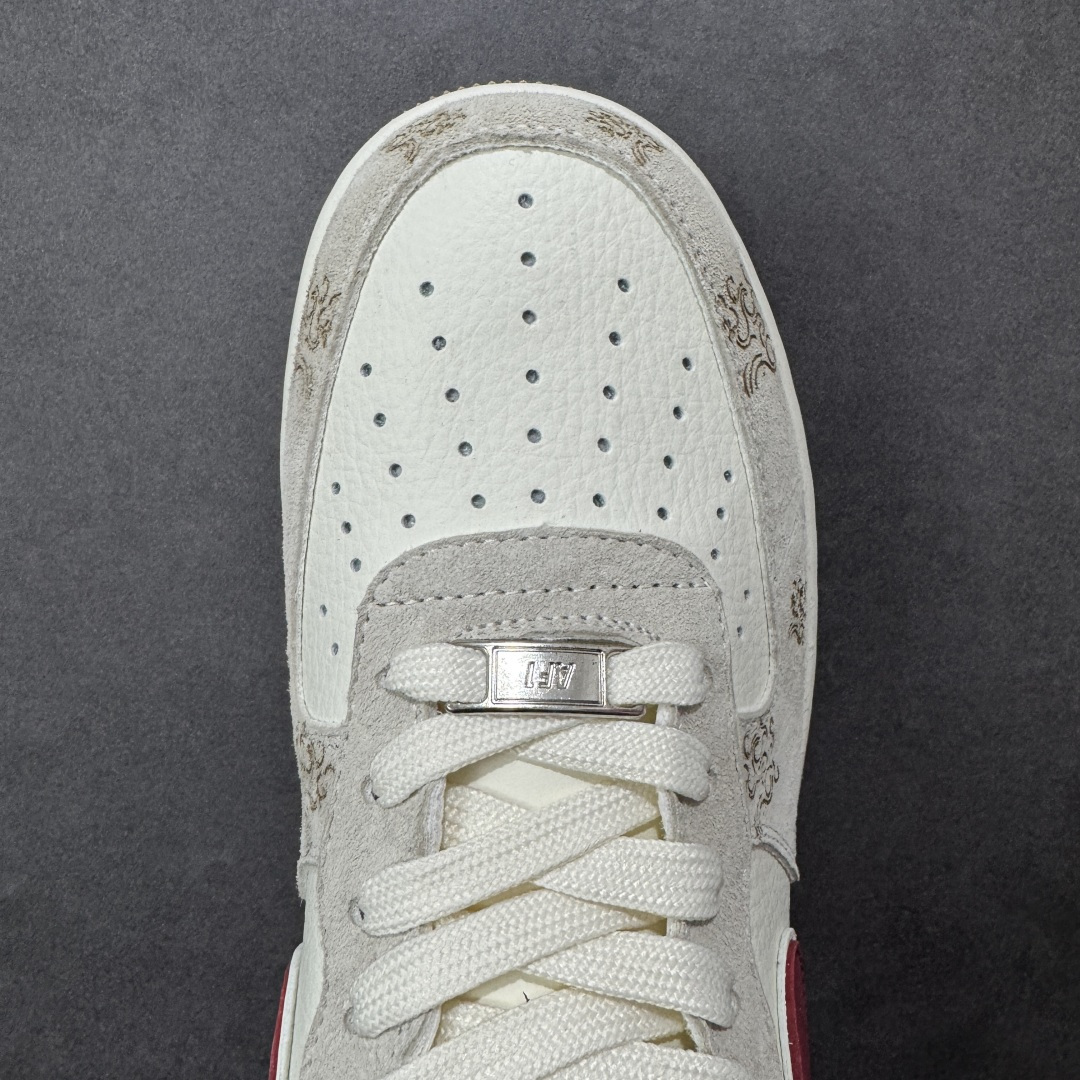 图片[8]-【定制版】Nike Air Force 1\’07 Low 马年限定 联名 空军一号低帮休闲板鞋  #原楦头原纸板 原装鞋盒 定制五金配件 内置全掌气垫 原厂鞋底 货号：DF61-9003  尺码：36 36.5 37.5 38 38.5 39 40 40.5 41 42 42.5 43 44 44.5 45-选品中心